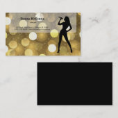 カラオケ 名刺 (正面/裏面)