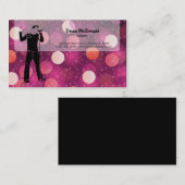 カラオケ 名刺 (正面/裏面)