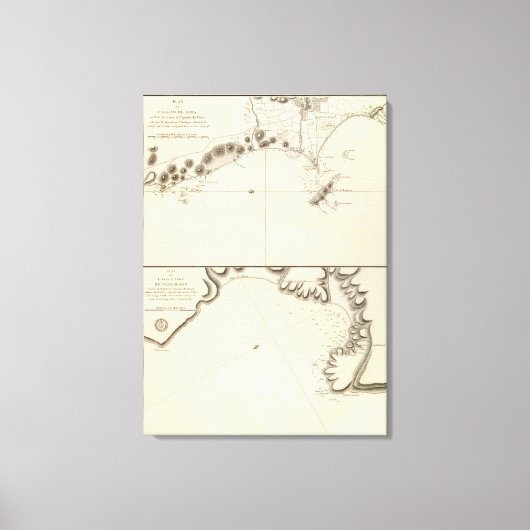 カラオ地方リマ キャンバスプリント (正面)