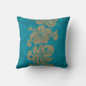 カラカウアハワイアンリバーシブルビーチストライプKL303 クッション (裏面)