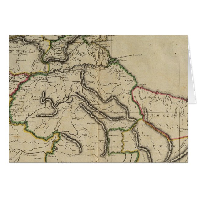 カラカスの地図 (正面横)