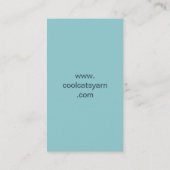 カラカスタムーアルパカ羊糸編み物編み機 名刺 (裏面)