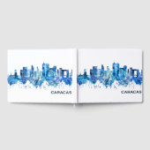 カラカスベネズエラ天窓ブルー ゲストブック (全面)