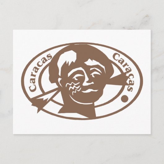 カラカス印 ポストカード (正面)
