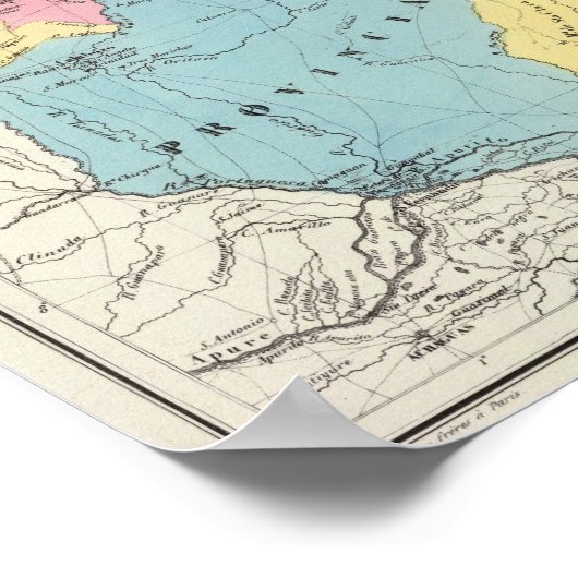 カラカス州 ポスター (角)