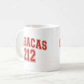 カラカス212のマグ コーヒーマグカップ (正面左)