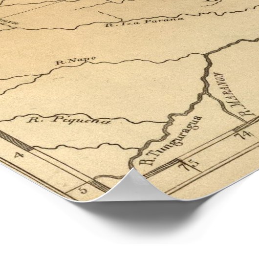 カラカス、ギアナ ポスター (角)