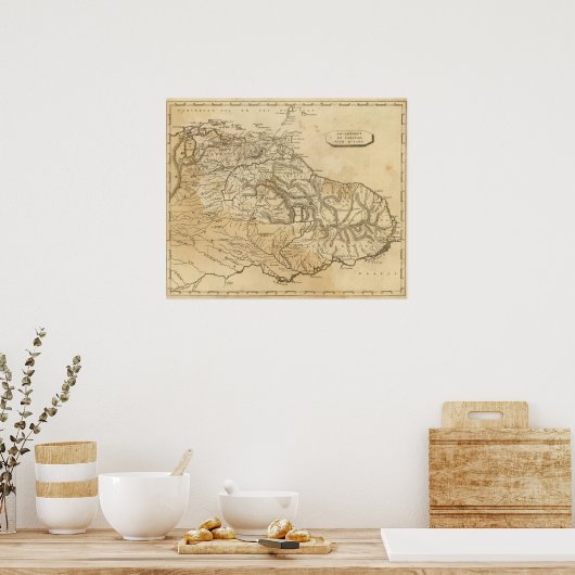 カラカス、ギアナ ポスター (キッチン)