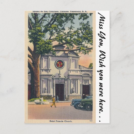 カラカス、ベネズエラ ポストカード (正面)