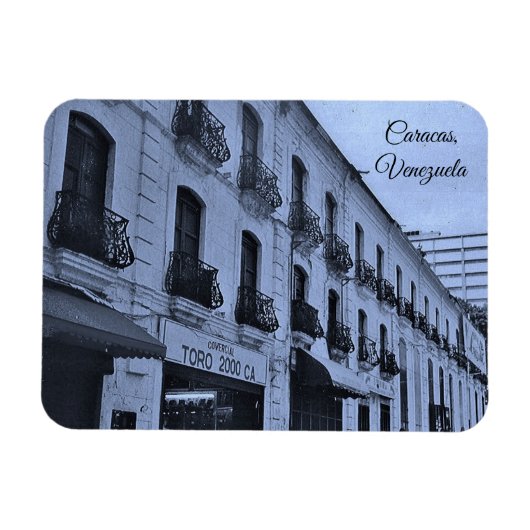 カラカス、ベネズエラ マグネット (横)