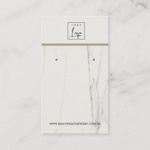 カラカッタ大理石テクスチャスタッドイヤリングディスプレイ