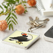 カラカラの表示 キーホルダー (側面)