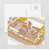 カラカラ風呂ローマ ポストカード (正面/裏面)