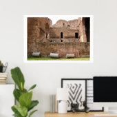 カラカラ風呂 ポスター (ホームオフィス)