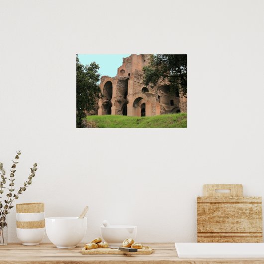 カラカラ風呂 ポスター (キッチン)