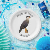 カラカラ鳥風漫画イラストレーション ペーパープレート (パーティー)