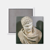 カラカラ、ローマ大理石のキュイラスバスト、212-217 AD マグネット (正面/裏面)