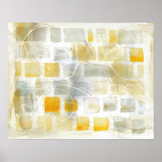 カラカラI抽象芸術プリント | Sue Schlabach ポスター (正面)