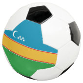 カラカルパクスタンの旗 サッカーボール (3/4)