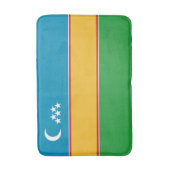 カラカルパクスタンの旗 バスマット (正面縦)