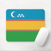 カラカルパクスタンの旗 マウスパッド (マウス)