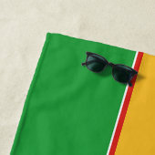 カラカルパクスタン国旗 ビーチタオル (インサイチュ)