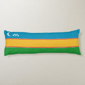 カラカルパクスタン国旗 ボディピロー (裏面)