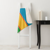 カラカルパクスタン旗 シェルパブランケット (インサイチュ)