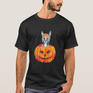 カラカル かぼちゃ ワイルドキャット ハロウィン Tシャツ