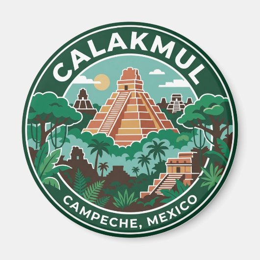 カラクマル メキシコ マグネット (正面)