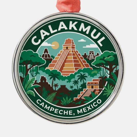 カラクマル メキシコ メタルオーナメント (正面)