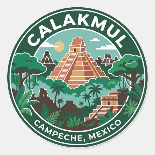 カラクマル メキシコ ラウンドシール (正面)