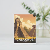 カラクムルメキシコ旅行 ポストカード (スタンド正面)