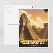 カラクムルメキシコ旅行 ポストカード (正面/裏面)