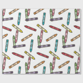 カラクレヨン ラッピングペーパー (フラット)