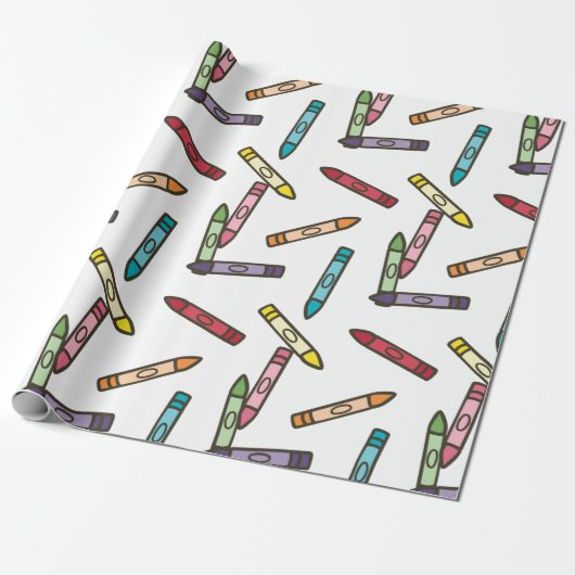 カラクレヨン ラッピングペーパー (アンロールド)