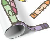 カラクレヨン ラッピングペーパー (ロールコーナー)