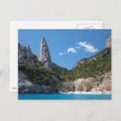 カラゴロリッツェビーチサルディニアはがき ポストカード (正面/裏面)