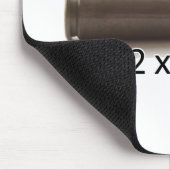 カラシニコフ自動小銃円形7.62 x 39mmの弾薬 マウスパッド (コーナー)