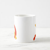 カラシニコフ自動小銃及び鎌の*with Star* コーヒーマグカップ (中央)