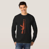 カラシニコフAK 47シャツ Tシャツ (正面フル)