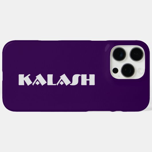 カラシュ Case-Mate iPhoneケース (裏面 (横))