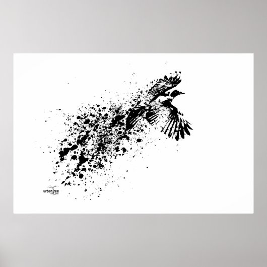 ...カラスが飛ぶように ポスター (正面)