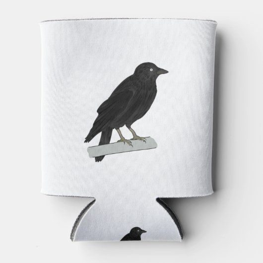 カラスが鳴く 缶クーラー (正面)