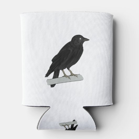 カラスが鳴く 缶クーラー (裏面)