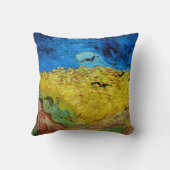 カラスとウィートフィールド、ヴァン・ゴッホ クッション (裏面)