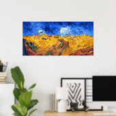 カラスとウィートフィールド、ヴァン・ゴッホ ポスター (ホームオフィス)