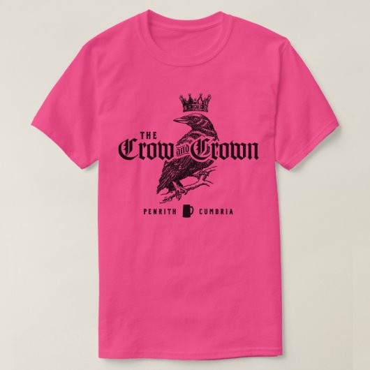カラスとクラウン1 Tシャツ (デザイン正面)