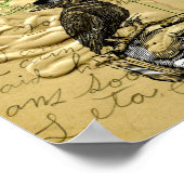 カラスとスケルトン ポスター (角)