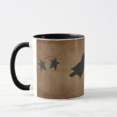 カラスとスターマグ マグカップ (左)